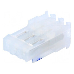 Conector cablu-placă mufă mamă 3 PIN 2,54mm IDC - 2 capete | Electronic-mag.ro | Componente Electronice