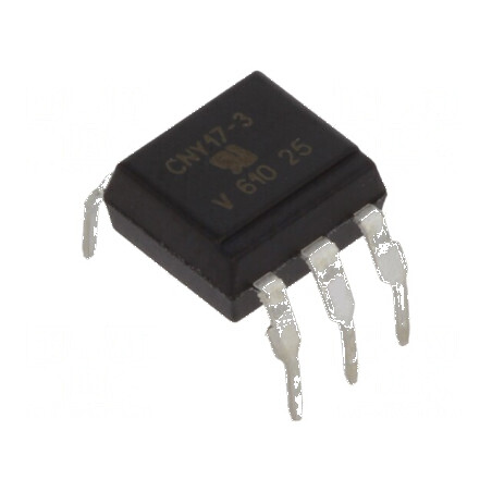 Optocuplor THT DIP6 cu 1 canal, ieșire tranzistori, izolație 5,3kV, Uce 70V | Electronic-mag.ro | Componente Electronice