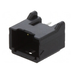Conector cablu-placă soclu tată PIN 3 DF51K Pas 2mm THT 250V | Electronic-mag.ro | Componente Electronice
