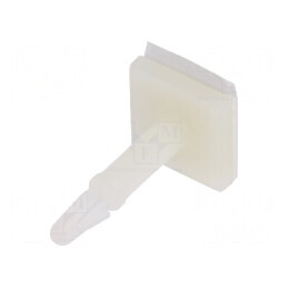 Distanţier PCB poliamidă autoadeziv 15,9mm clichet | Electronic-mag.ro | Componente Electronice