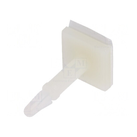 Distanţier PCB poliamidă autoadeziv 15,9mm clichet | Electronic-mag.ro | Componente Electronice