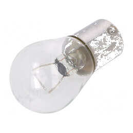 Lampă auto BA15S transparentă 12V 21W VISIONPRO - bec 1 bucată | Electronic-mag.ro | Componente Electronice
