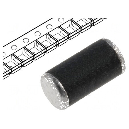 Diodă Schottky SMD 30V 1A MELF plastic - Redresor în rolă, bandă | Electronic-mag.ro | Componente Electronice