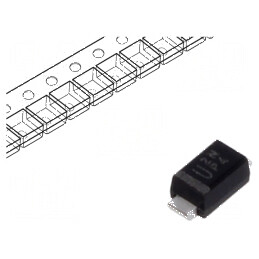 Diodă redresoare SMD 400V 1.5A 25ns M1F, Ufmax 1.2V, Ifsm 30A - Componente electronice | Electronic-mag.ro | Componente Electronice