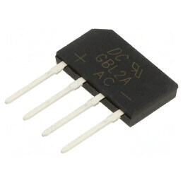 Punte redresoare monofazată Urmax 50V 2A 65A pentru aplicații electrice | Electronic-mag.ro | Componente Electronice