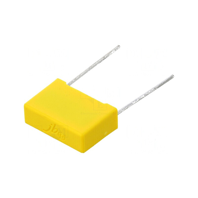 Condensator polipropilenă X2 1uF 26,5x19x10mm THT ±10% pentru aplicații electrice | Electronic-mag.ro | Componente Electronice Condensator polipropilenă X2 1uF 26,5x19x10mm THT ±10% pentru aplicații electrice | Electronic-mag.ro | Componente Electronice