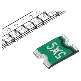 Siguranţă polimerică PTC 500mA 1812 Polyswitch - Protecţie circuit electric | Electronic-mag.ro | Componente Electronice