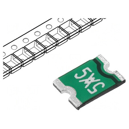Siguranţă polimerică PTC 500mA 1812 Polyswitch - Protecţie circuit electric | Electronic-mag.ro | Componente Electronice