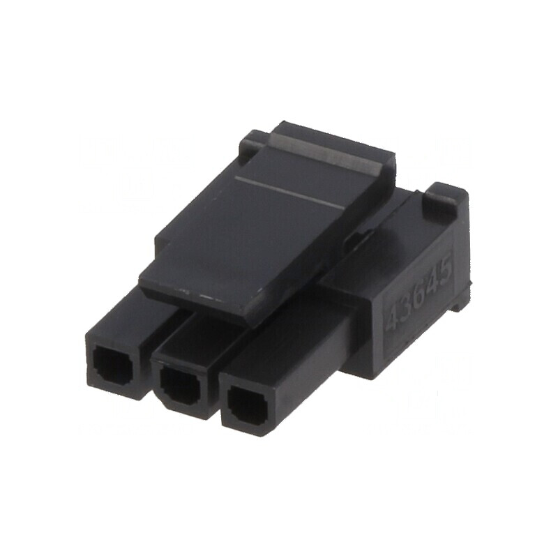 Conector Micro-Fit 3.0 3mm PIN 3 - Cablu-Placă Mufă Mamă | Electronic-mag.ro | Componente Electronice Conector Micro-Fit 3.0 3mm PIN 3 - Cablu-Placă Mufă Mamă | Electronic-mag.ro | Componente Electronice