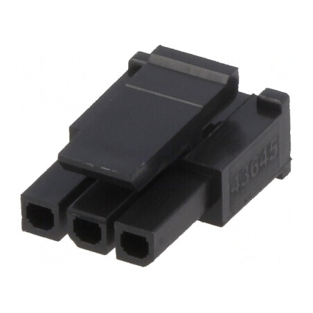 Conector Micro-Fit 3.0 3mm PIN 3 - Cablu-Placă Mufă Mamă | Electronic-mag.ro | Componente Electronice