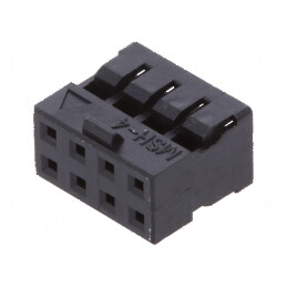 Conector cablu-cablu/PCB mufă mamă 8 pini Milli-Grid, pas 2mm | Electronic-mag.ro | Componente Electronice
