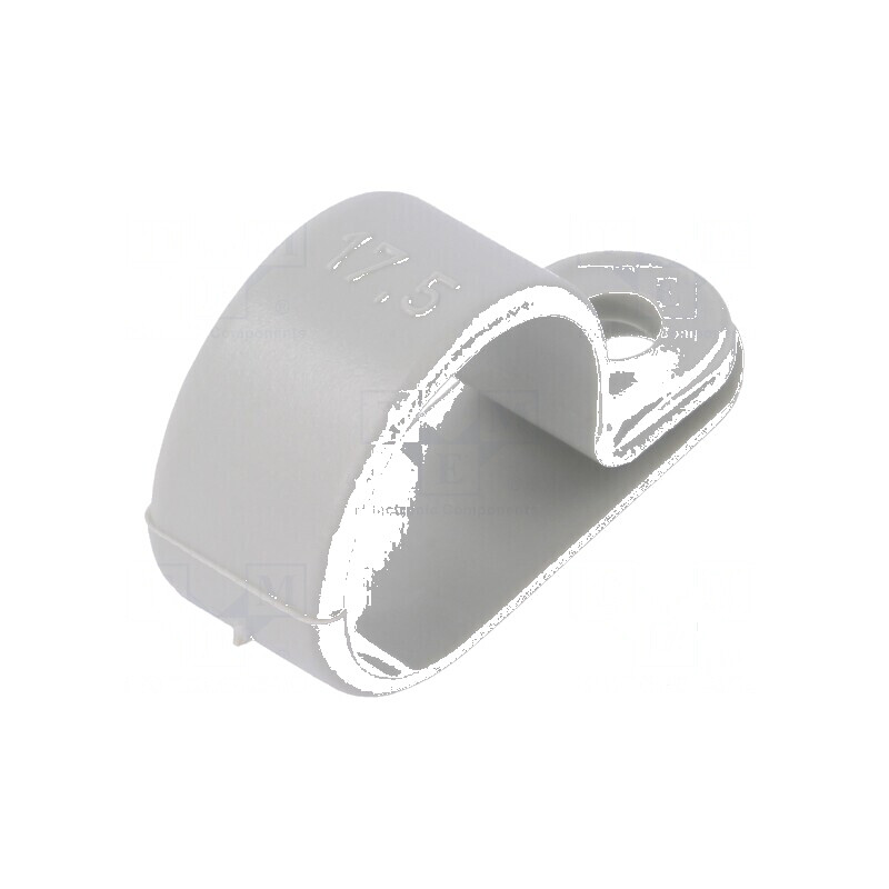 Clipsuri tip P pentru cabluri Ø buclă 17,5mm, lățime 10mm | Electronic-mag.ro | Componente Electronice Clipsuri tip P pentru cabluri Ø buclă 17,5mm, lățime 10mm | Electronic-mag.ro | Componente Electronice