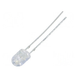 LED oval portocalie 5,1x4,3mm 22000mcd 100/40° 50mA | Electronic-mag.ro | Componente Electronice