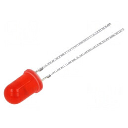 LED 5mm roșie convexă 30° 1120÷1560mcd 3÷5V | Electronic-mag.ro | Componente Electronice