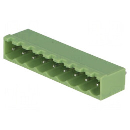 Regletă de conexiuni deconectabilă 5mm, 9 piste, tip tată | Electronic-mag.ro | Componente Electronice