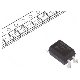 Optocuplor SMD PC817 cu 1 Canal, 5kV Izolație, 80V Uce, Tranzistori | Electronic-mag.ro | Componente Electronice
