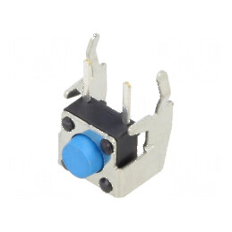 Microîntrerupător TACT SPST-NO 0,05A/12VDC THT Poz: 2 Fără | Electronic-mag.ro | Componente Electronice