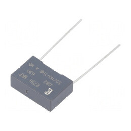 Condensator polipropilenă R75 82nF 18x6x12mm THT ±5% 15mm | Electronic-mag.ro | Componente Electronice
