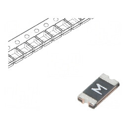Siguranţă polimerică PTC 500mA SMD 1206L pentru protecţie circuit electronic | Electronic-mag.ro | Componente Electronice