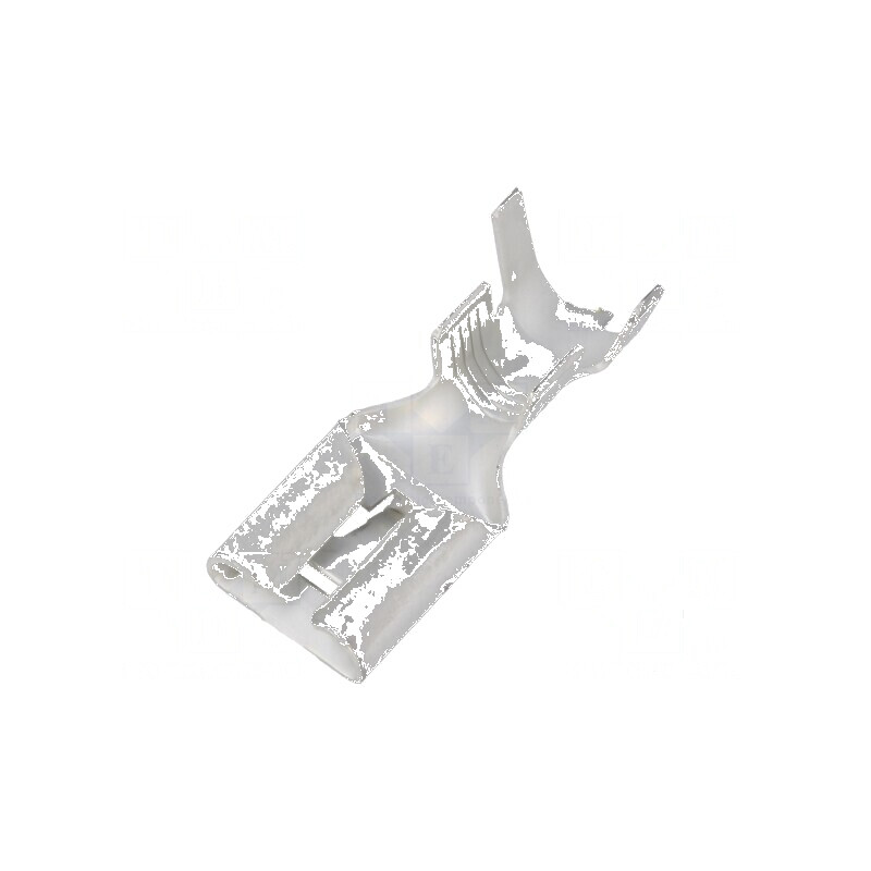 Terminal plat 9,5mm 1,2mm mamă pentru cabluri 6÷10mm², crimpat | Electronic-mag.ro | Componente Electronice