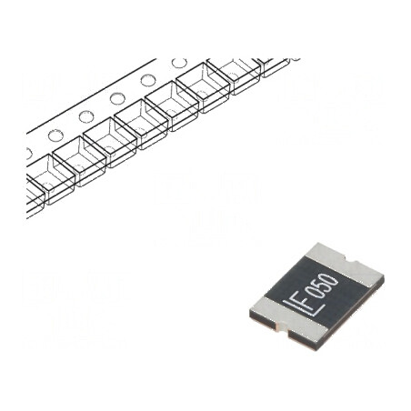 Siguranţă polimerică PTC 500mA 2920L pentru protecţia circuitelor electrice | Electronic-mag.ro | Componente Electronice