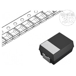 Condensator tantal 10uF 20VDC SMD C 2312 ±20% -55÷125°C | Electronic-mag.ro | Componente Electronice