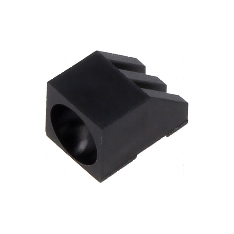 Carcasă diodă LED 5mm neagră UL94V-2 din poliamidă cu 1 diodă | Electronic-mag.ro | Componente Electronice Carcasă diodă LED 5mm neagră UL94V-2 din poliamidă cu 1 diodă | Electronic-mag.ro | Componente Electronice