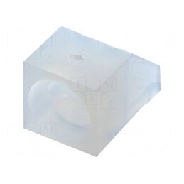 Carcasă diodă LED 5mm naturală din poliamidă UL94V-2, Nr. diode: 1 | Electronic-mag.ro | Componente Electronice