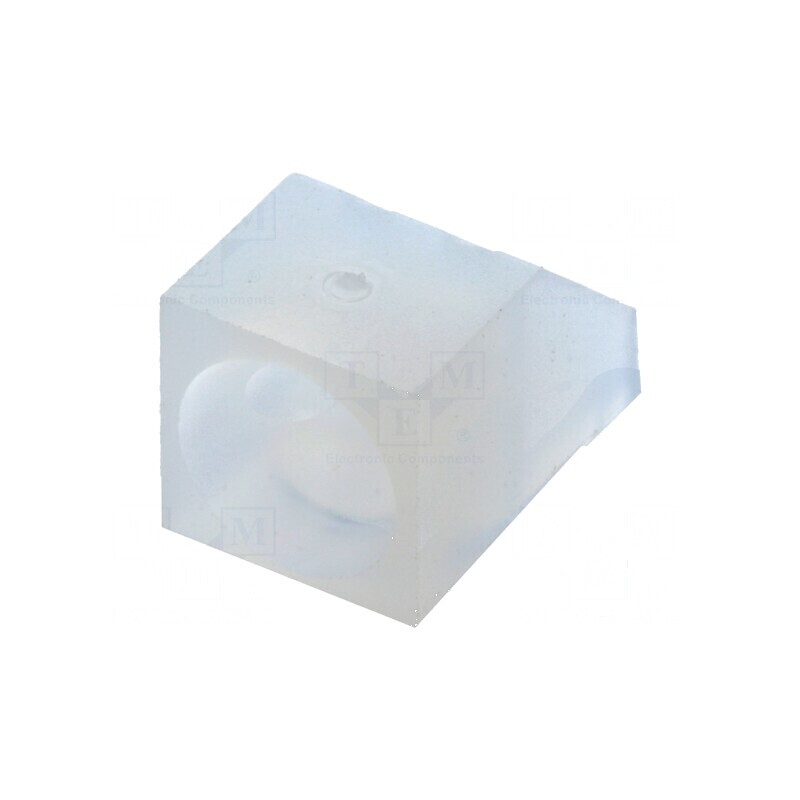 Carcasă diodă LED 5mm naturală din poliamidă UL94V-2, Nr. diode: 1 | Electronic-mag.ro | Componente Electronice