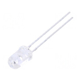 Emiţător IR 5mm 850nm 230mW 10° THT 1,5÷1,8V transparent | Electronic-mag.ro | Componente Electronice