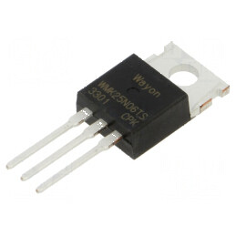 Tranzistor N-MOSFET unipolar TO220-3 pentru aplicații electronice. | Electronic-mag.ro | Componente Electronice