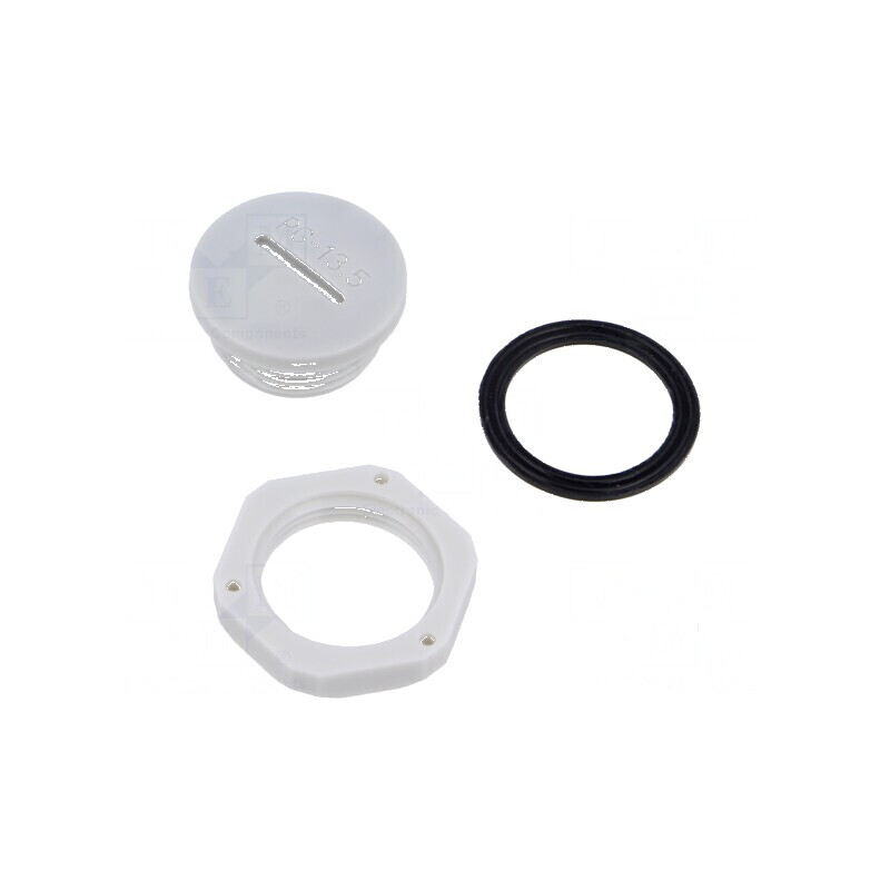 Capac de protecție PG13,5 din poliamidă gri deschis cu filet PG | Electronic-mag.ro | Componente Electronice Capac de protecție PG13,5 din poliamidă gri deschis cu filet PG | Electronic-mag.ro | Componente Electronice