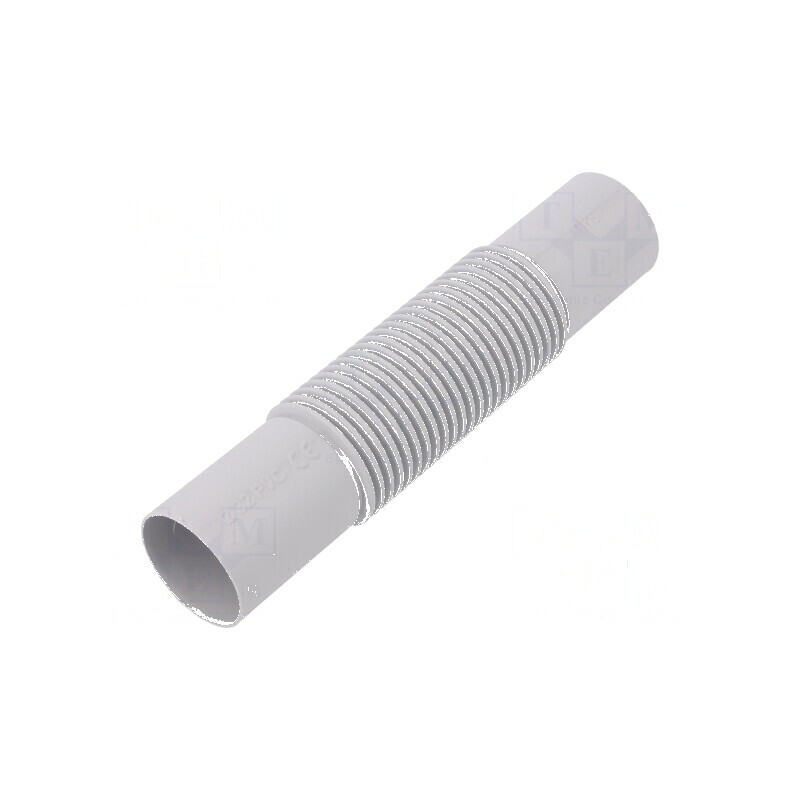 Conector flexibil gri UL94V-0 pentru temperaturi de -5 până la 60°C, dimensiune 32 | Electronic-mag.ro | Componente Electronice