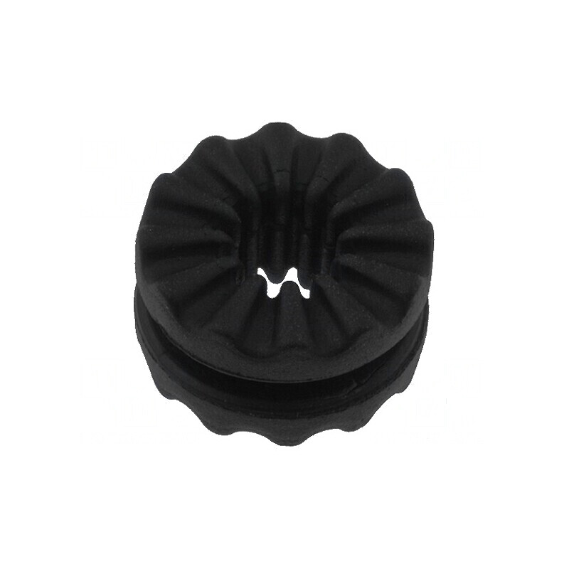 Manșon negru Gros pentru panou - guma Øext 14,4mm, H 8,2mm, max. 9,53mm | Electronic-mag.ro | Componente Electronice Manșon negru Gros pentru panou - guma Øext 14,4mm, H 8,2mm, max. 9,53mm | Electronic-mag.ro | Componente Electronice