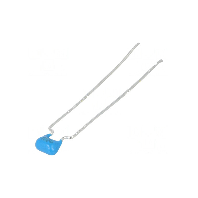Condensator ceramic 2,2uF 50V X7R ±10% THT 5mm pentru circuite electronice | Electronic-mag.ro | Componente Electronice