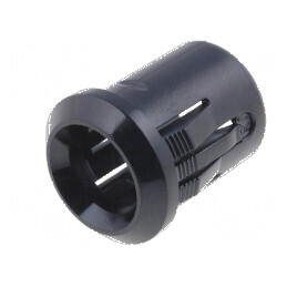 Montură plastic convexă pentru LED 8mm - suport iluminat | Electronic-mag.ro | Componente Electronice