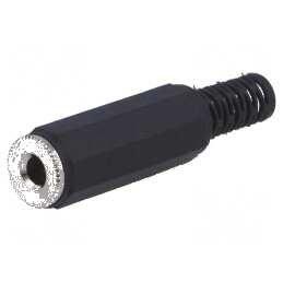 Conector Jack 3,5mm mufă mamă stereo cu manșon, 3 piste drept | Electronic-mag.ro | Componente Electronice