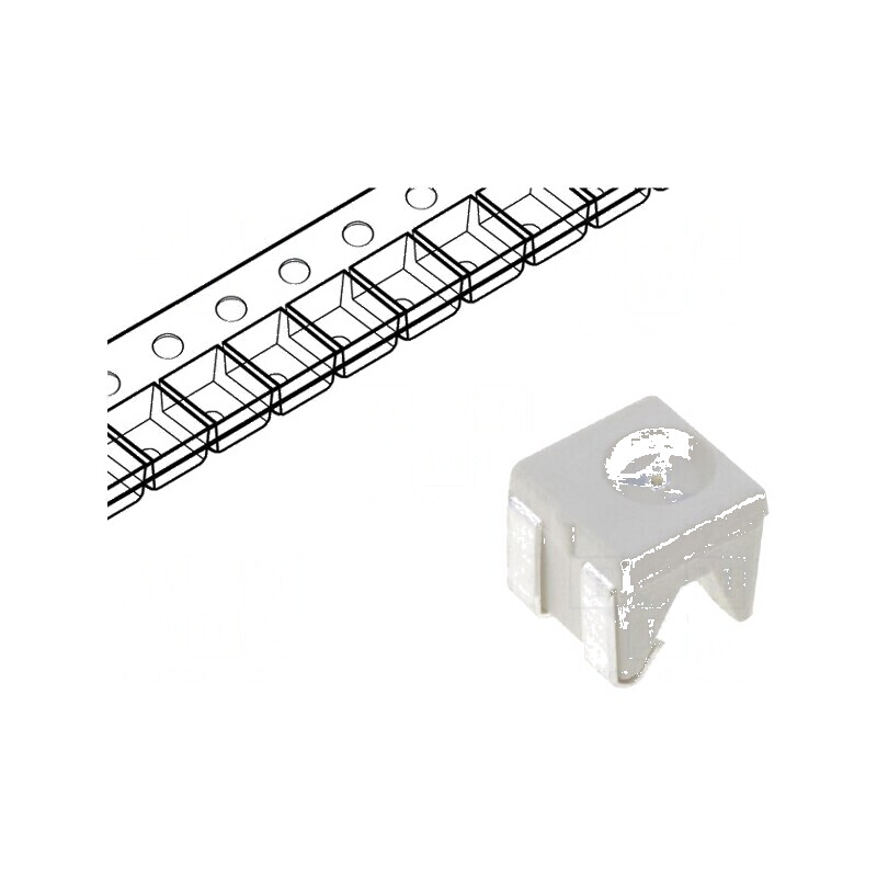 LED SMD 4040 Albastru 110÷220mcd 4x3,6x4mm 120° 20mA pentru Iluminat Decorativ | Electronic-mag.ro | Componente Electronice LED SMD 4040 Albastru 110÷220mcd 4x3,6x4mm 120° 20mA pentru Iluminat Decorativ | Electronic-mag.ro | Componente Electronice