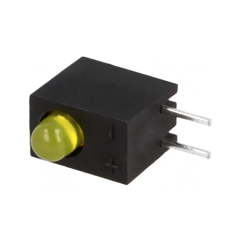 LED 3mm galben în carcasă - 20mA, 40° - 2,1÷2,5V | Electronic-mag.ro | Componente Electronice LED 3mm galben în carcasă - 20mA, 40° - 2,1÷2,5V | Electronic-mag.ro | Componente Electronice