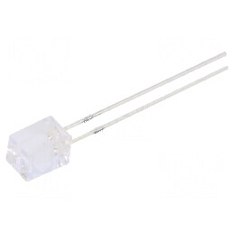 LED dreptunghiular portocalie 5x5x7mm 500-750mcd 140° 10mA | Electronic-mag.ro | Componente Electronice