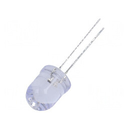 LED roșie 10mm 8400-10000mcd 30° convex pentru iluminare | Electronic-mag.ro | Componente Electronice