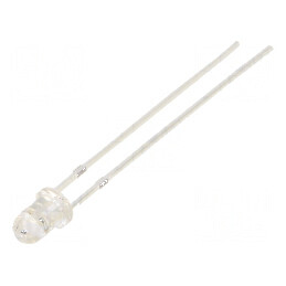 LED 3mm roșie cu clipire 4200-5800mcd, unghi 30°, curent 20mA, Nr. termic 2 | Electronic-mag.ro | Componente Electronice