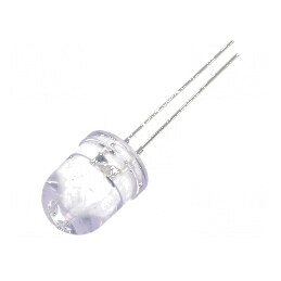 CRLED 10mm LED Alb Rece 12000mcd 30° Convex | Electronic-mag.ro | Componente Electronice