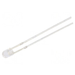 LED 3mm Albastru 1120-1560mcd 60° Convex pentru Iluminare | Electronic-mag.ro | Componente Electronice