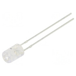 LED 5mm verde 750-1120mcd 100° plat, Nr. term: 2 | Electronic-mag.ro | Componente Electronice