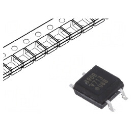 Optocuplor SMD cu 1 ieșire, tranzistori, izolație 3,75kV, Uce 70V | Electronic-mag.ro | Componente Electronice
