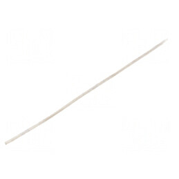 Manșon electroizolant din silicon alb, diametru interior 0,3mm | Electronic-mag.ro | Componente Electronice