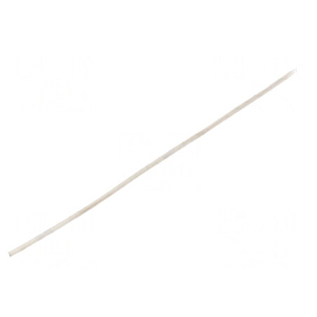 Manșon electroizolant din silicon alb, diametru interior 0,3mm | Electronic-mag.ro | Componente Electronice