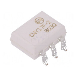 Optocuplor SMD CNY17 cu 1 Ieșire și tranzistori 4,17kV Gull Wing, 6 piese | Electronic-mag.ro | Componente Electronice