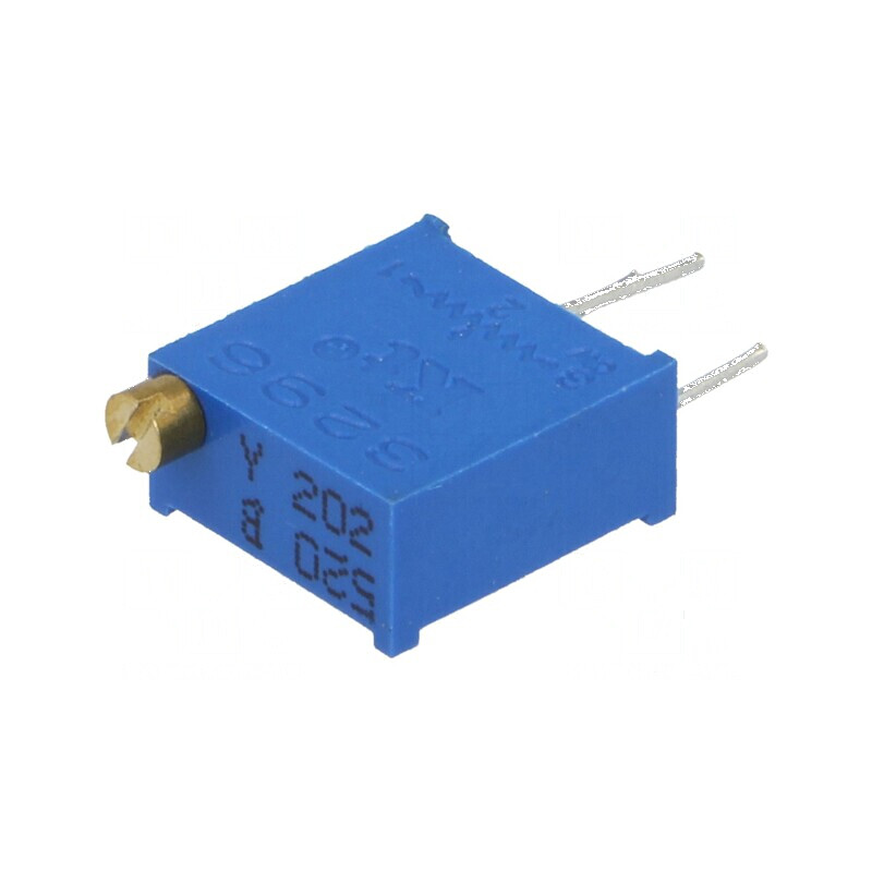 Potenţiometru multitură 2kΩ 500mW THT ±10% pentru montare | Electronic-mag.ro | Componente Electronice